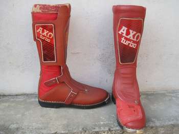 AXO STIVALI PELLE Tg 43 con scatola